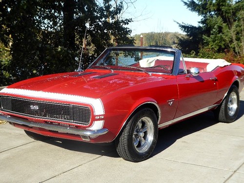 1967 Camaro RS SS Convertible 350(~)350 12 bolt $39.5k For Sale
