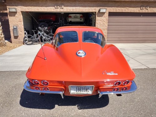 1963 Corvette Split(~)Window Coupe  327 4 speed AC $127.9k In vendita