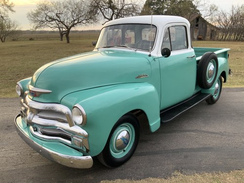 1954 54 Chevrolet 3100 5-window cab 235 I6 3-on-the-tree SOLD