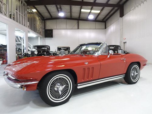 Rally Red 1965 Chevrolet Corvette L76 Sting Ray Convertible SOLD