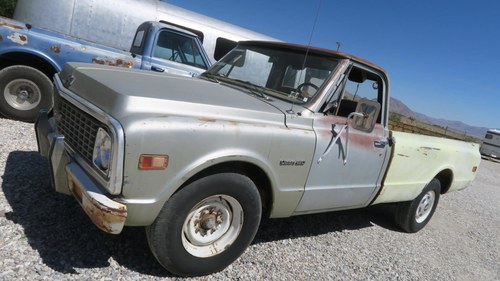 1971 Chevrolet C20 Long-bed Pick Up Truck 350 Manual $3.9k For Sale