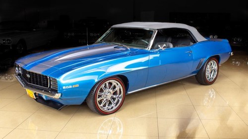 1969 Camaro RS/SS Pro-Touring = Fast 502-HP 5 spd $69.9k For Sale