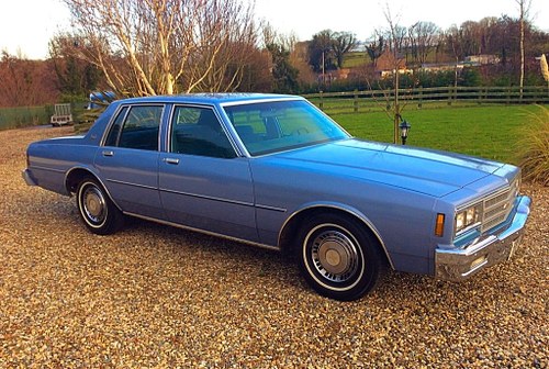 1984 CHEVROLET IMPALA 3.8 V6 JUST 26,000 MILES FINEST AVAILABLE  SOLD