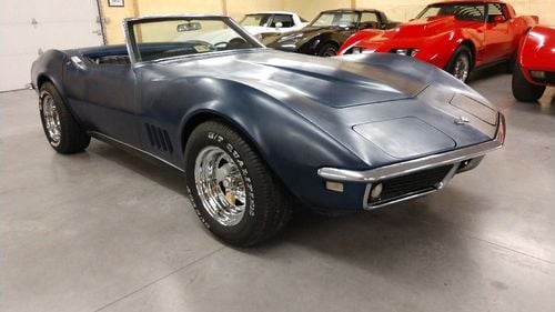 Picture of 1968 Blue Corvette Convertible 4spd - For Sale