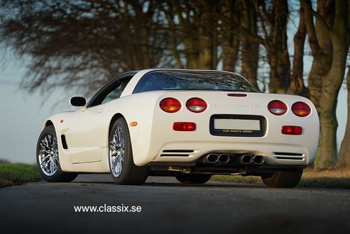 1999 C5 in white/hawthorne red only 43.000km European delivery For Sale