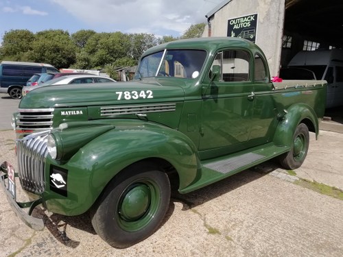 1944 Chevy ute pick up RHD SOLD