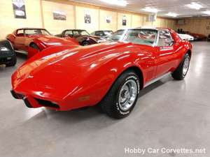 1977 Red Corvette White Int 4spd For Sale (picture 1 of 6)