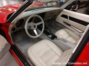 1977 Red Corvette White Int 4spd For Sale (picture 3 of 6)