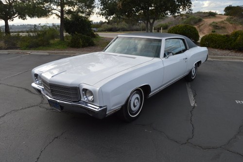 1970 Chevy Monte Carlo VERKOCHT