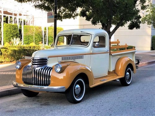 1946 CHEVROLET AK SERIES TRUCK VERKAUFT