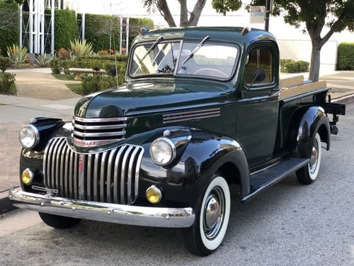 1946 CHEVROLET AK SERIES TRUCK VERKAUFT