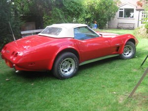 1975 C3 convertible stingray. imported by me 1998 For Sale