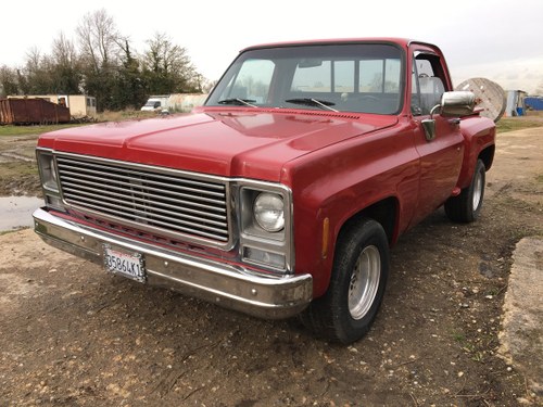 1980 Chevy Stepside just in from California SOLD