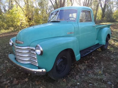 1951 Chevrolet 3100 Deluxe Pickup In vendita