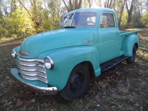 1951 Chevrolet 3100 Deluxe Pickup For Sale