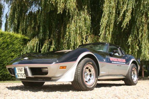 Dolph Lundgren's 1978 Corvette Anniversary Pace car  In vendita