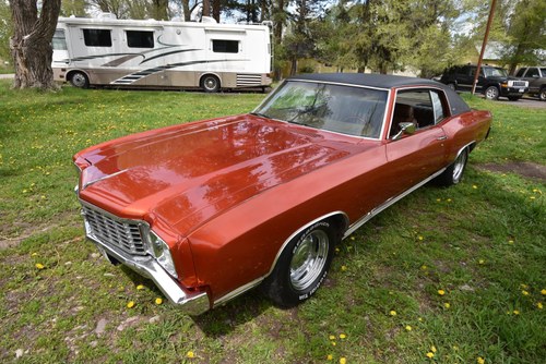1972 Chevrolet Monte Carlo For Sale by Auction