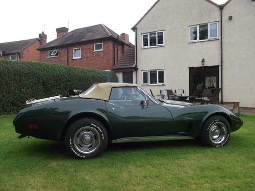 1974 Chevrolet Corvette Stingray Convertible 350V8 Manual Gearbox SOLD