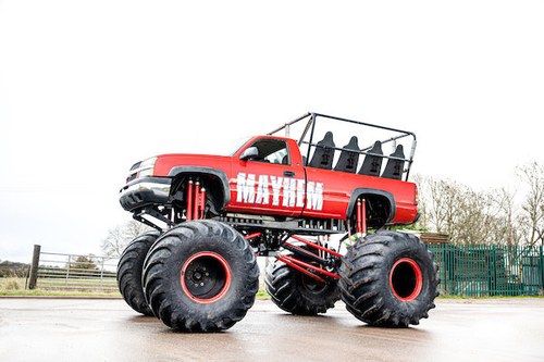 2013 Chevrolet Silverado Mayhem Monster Truck In vendita all'asta