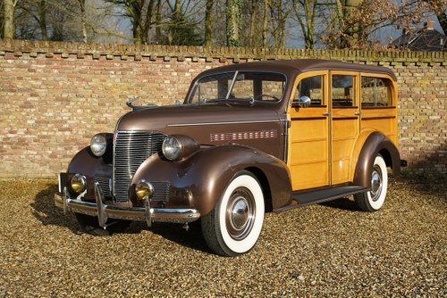 1939 Chevrolet Master Wagon Only 989 made, very rare, top restore For Sale