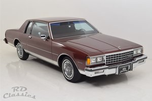 1982 Chevrolet Caprice 2 Doors Coupe VENDIDO