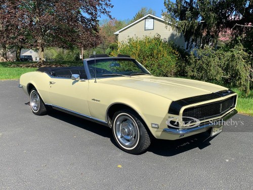 1968 Chevrolet Camaro RS Convertible  For Sale by Auction