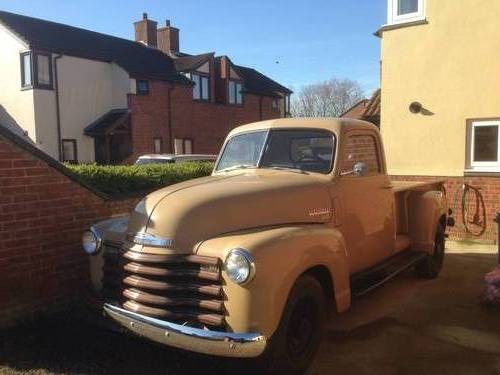 1950 Chevrolet 3600 pick up SOLD