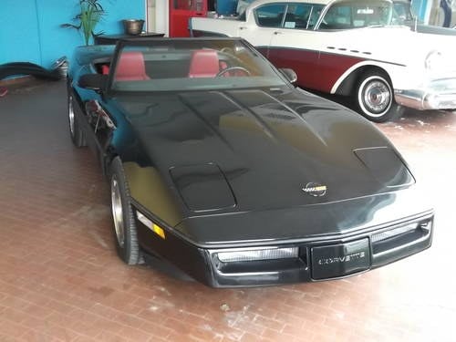 1987 chevrolet corvette c4 cabrio with only 25000km from new For Sale