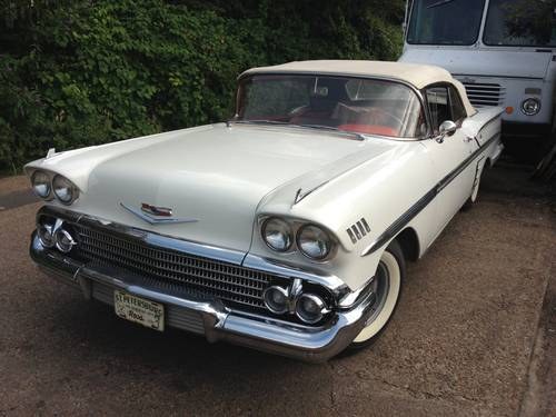 1958 Chevrolet Impala convertible - unrestored and stunning For Sale