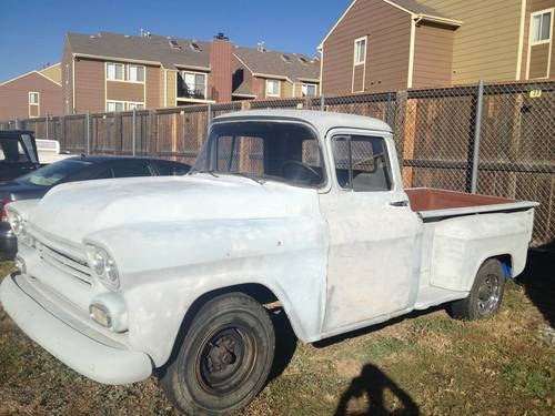 1958 Chevvy Step Side Pick-Up Truck in Sussex SOLD