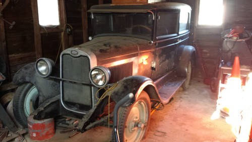 1928 Chevy Sedan classic American tudor barn find VENDUTO