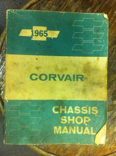 Original Factory Shop Manual for 1965 Corvair For Sale