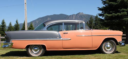 1955 Bel Air 2 Door Hardtop – Restored, Beautiful tri-five Chevy For Sale