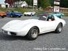 1977 White Corvette Red Int For Sale