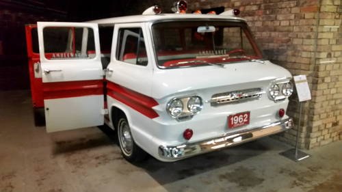 1960 1962 Chevrolet Corvair Greenbrier Sportswagon Ambulance ACC For Sale