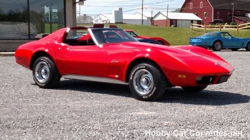 1974 Red Red Corvette Hot Rod Fuel Injected 450Hp For Sale