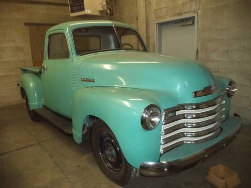 1951 Chevrolet Deluxe 3100 Pickup For Sale