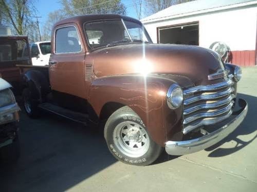 1953 Chevrolet Deluxe Pickup For Sale