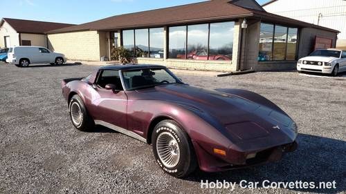 1979 Purple Corvette Black Int  For Sale