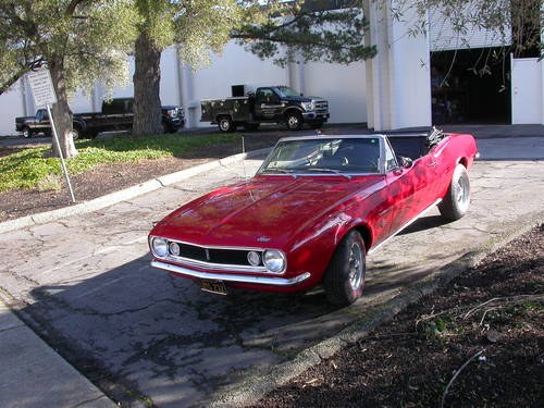 1967 ONE OWNER CALIFORNIA RAGTOP V8/4SPD $38500 SHIPPING INCLUDED In vendita