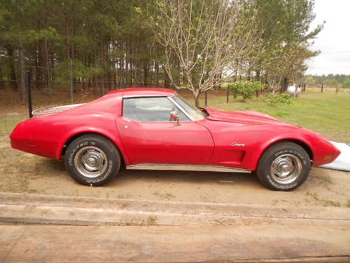 1976 Corvette with t-tops/ L-82 auto needing work For Sale