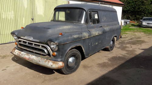 1957 Chevrolet Panel Van - good honest vehicle For Sale