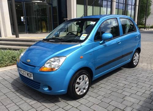 2007 CHEVROLET MATIZ 1.0 SE FIVE DOOR HATCHBACK BLUE For Sale