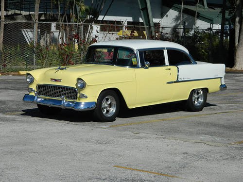 1955 Chev 2 Door Post Bel Air = 350 auto  AC  Hooker  $44.9k In vendita