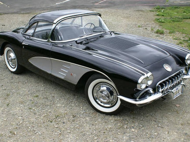 1958 Corvette C1 283 V8 Detachable Hard Top Automatic