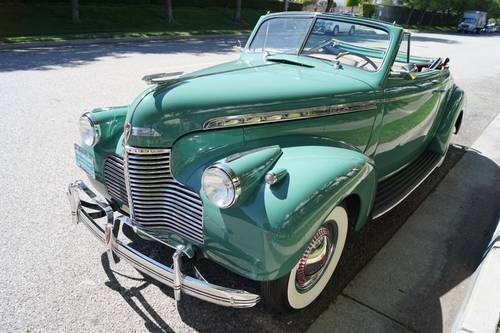 1940 Chevrolet Special Deluxe Series KA Convertible Coupe SOLD
