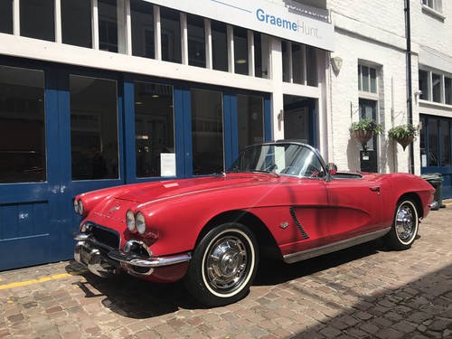 1962 Corvette C1 327cu + 4 speed manual VENDUTO