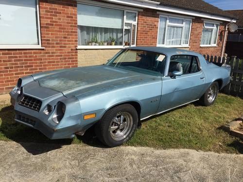 1979 Chevrolet Camaro Barn Find / Project Car For Sale