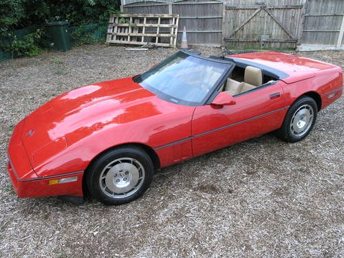 1986 Corvette C4 Roadster In vendita