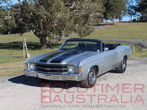 1971 Chevrolet Chevelle SS 454 Convertible For Sale